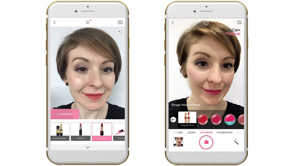 l'oreal, augmented reality, make-up, app, smartphone