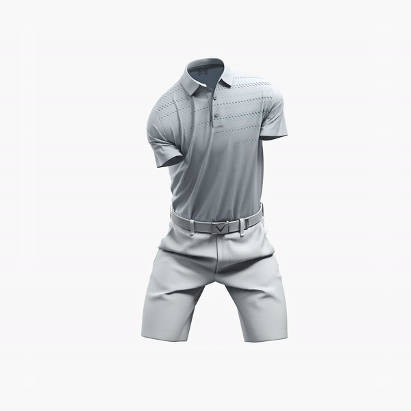 Golf Swing PixelPool hollow boddy render, golf swing, render