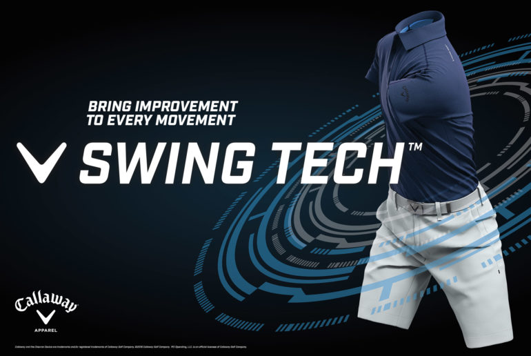 golf swing, render, animation, callaway, blue polo, swing tech