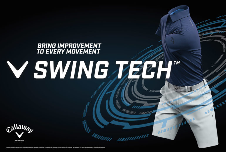 golf swing, render, animation, callaway, blue polo, swing tech