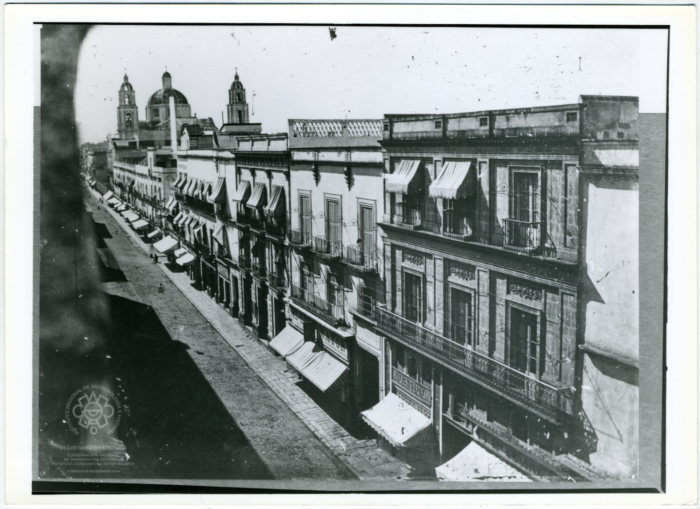 antique picture, mexico city, madero, levi's mexico, black and white, store front