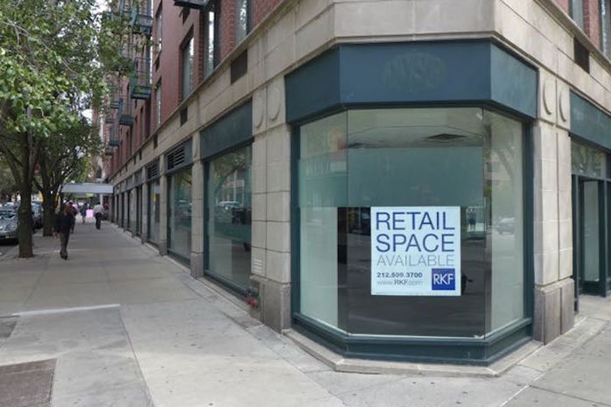 fashion industry trends 2021, empty storefront, retail